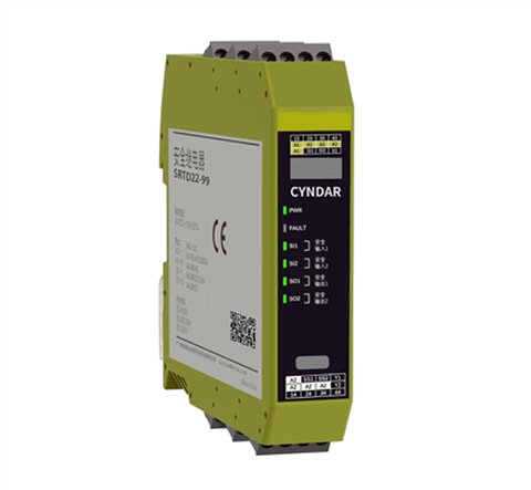 Параметры реле безопасности-задержки времени